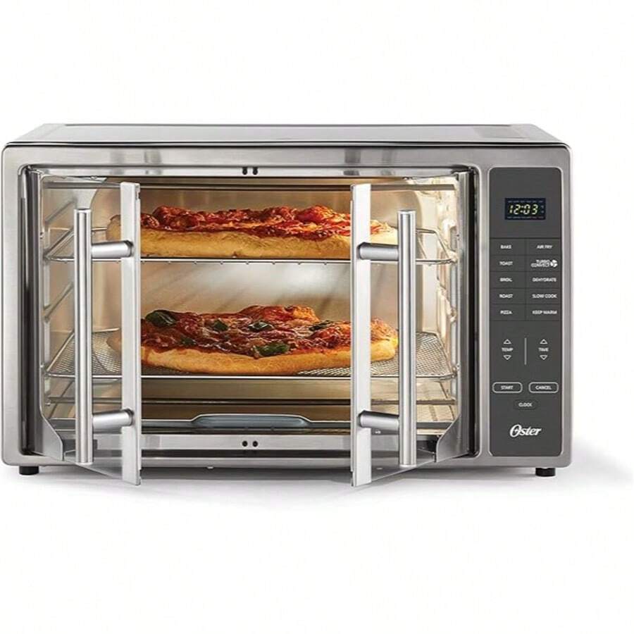 Horno Oster con freidora de aire ofrece 10 funciones
