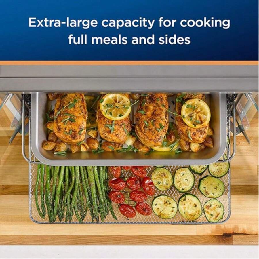 Horno Oster con freidora de aire ofrece 10 funciones