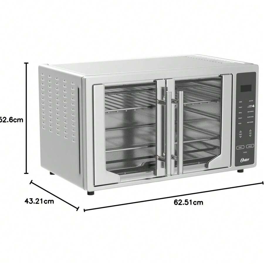 Horno Oster con freidora de aire ofrece 10 funciones