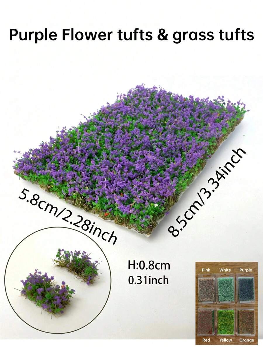 1 caja de Conjunto de flores artificiales