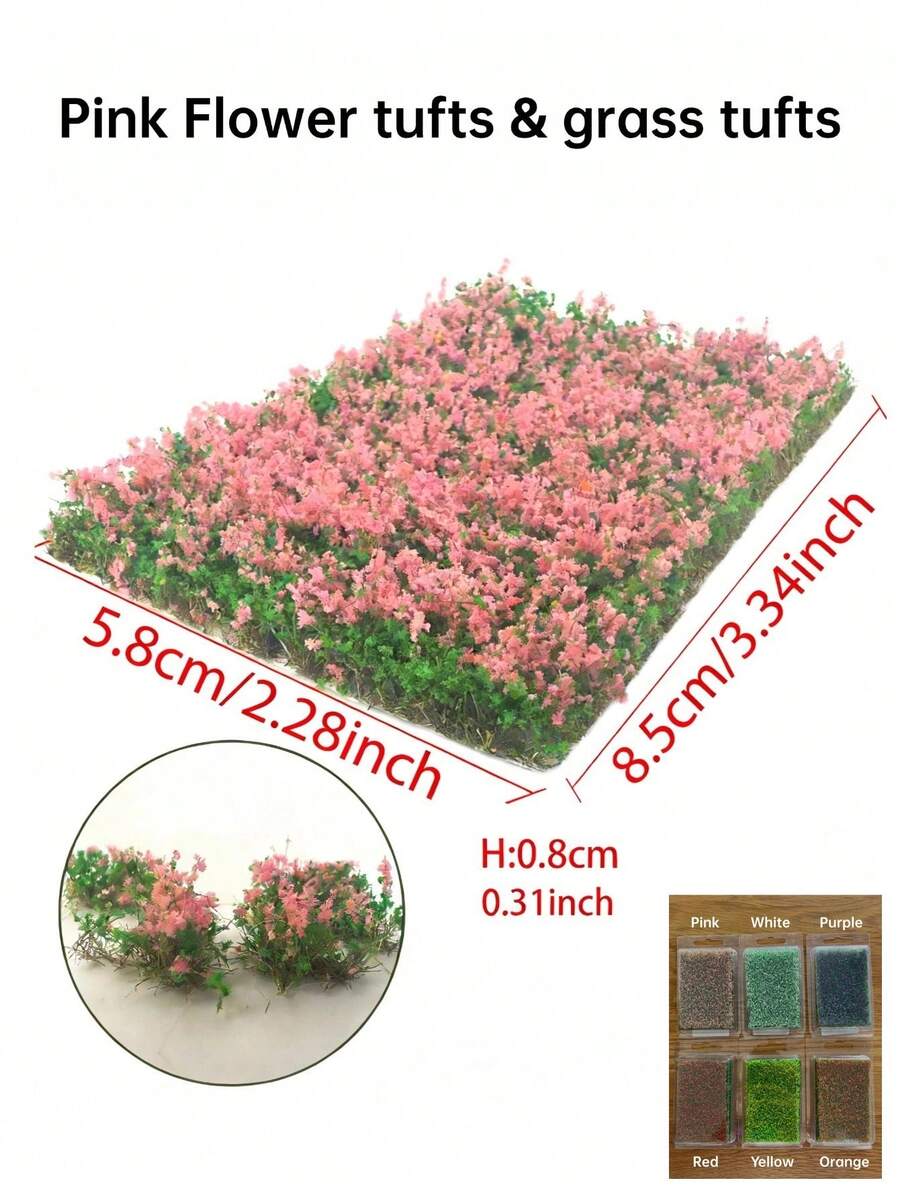1 caja de Conjunto de flores artificiales