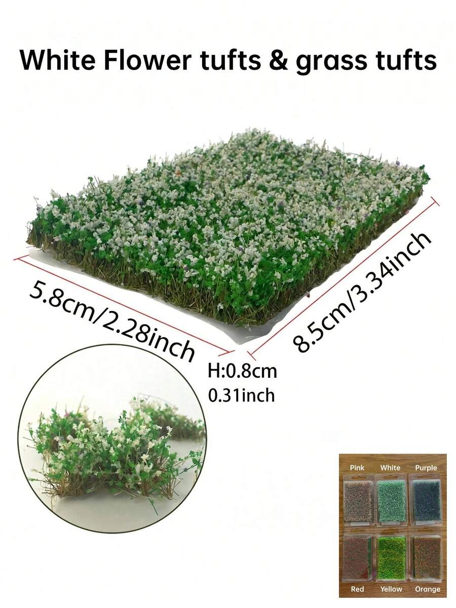 1 caja de Conjunto de flores artificiales