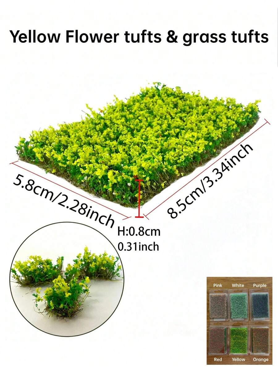 1 caja de Conjunto de flores artificiales