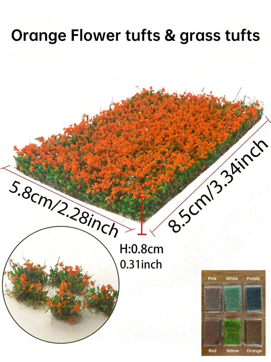 1 caja de Conjunto de flores artificiales