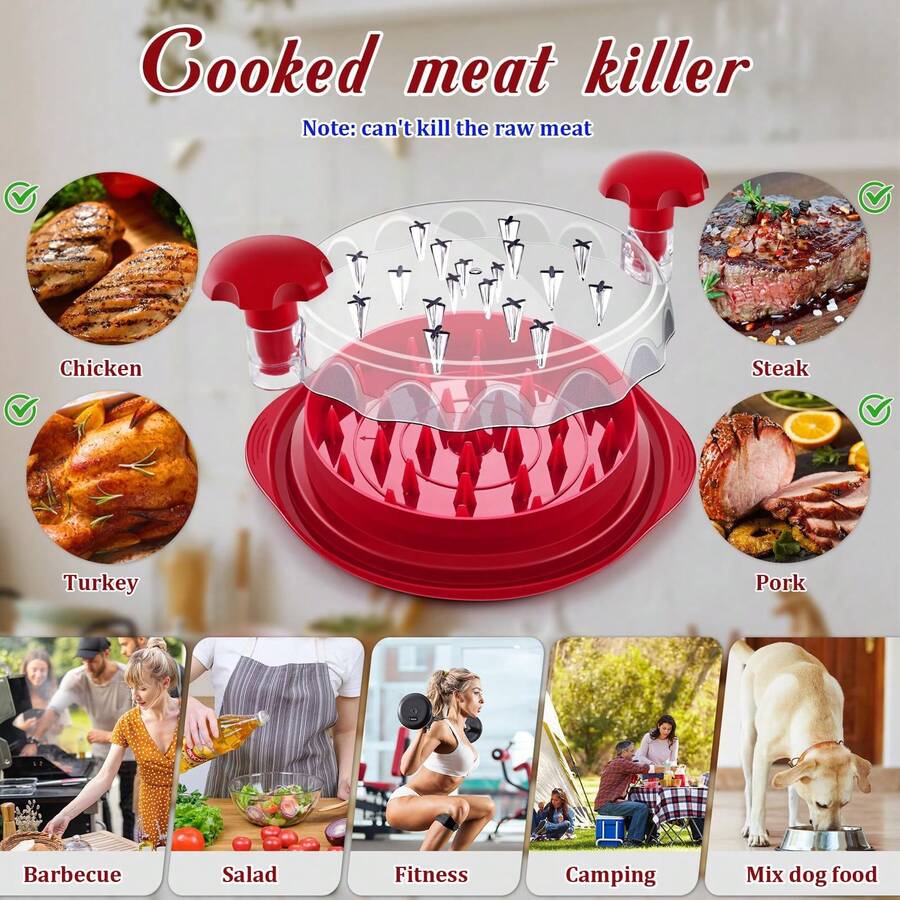 Desmenuzador de carne de pollo de 8 pulgadas