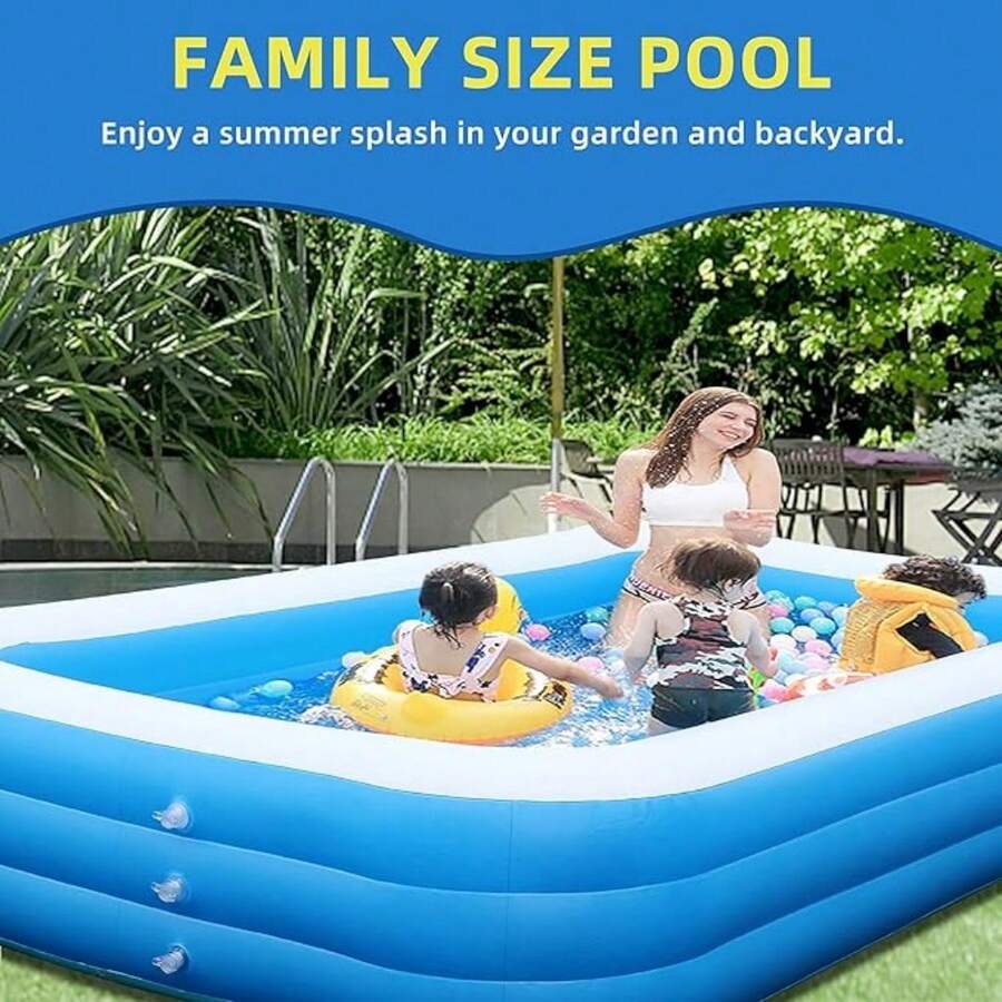 Piscina Inflable Para Niños Y Adultos