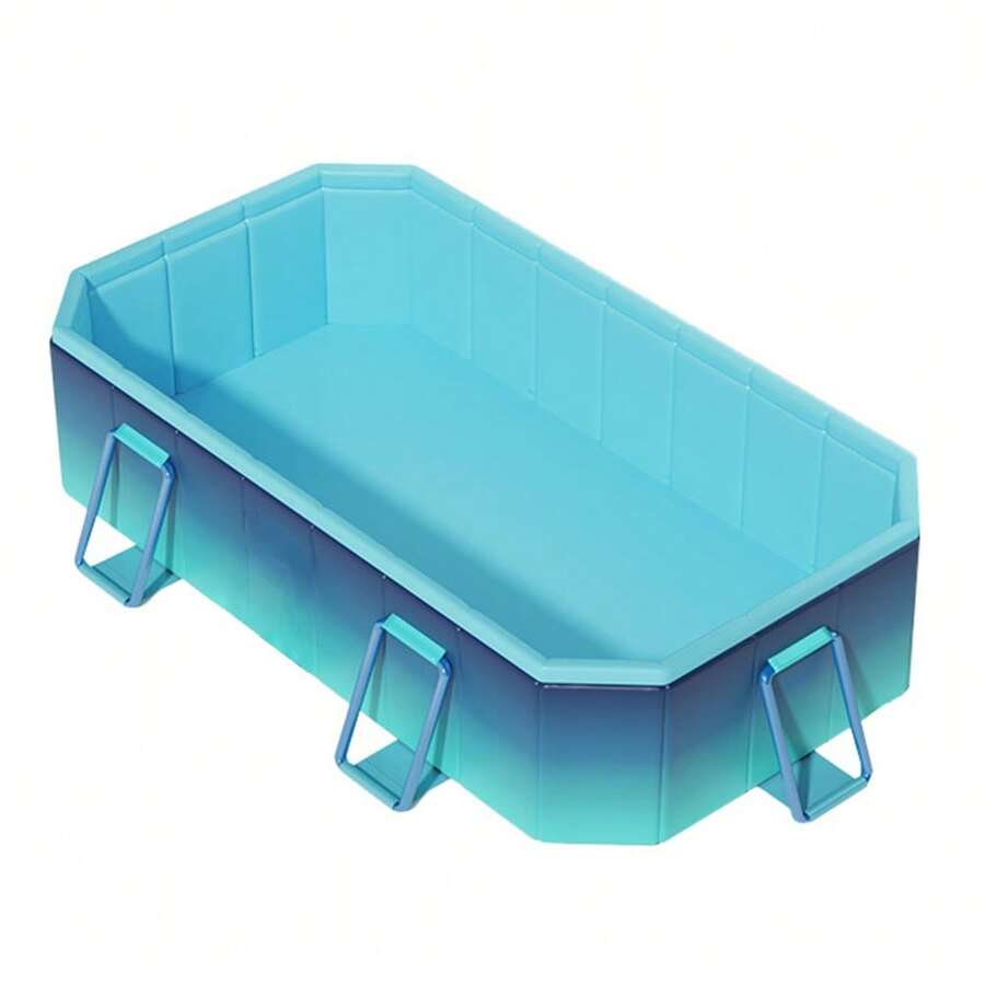 Piscina rectangular plegable familiar