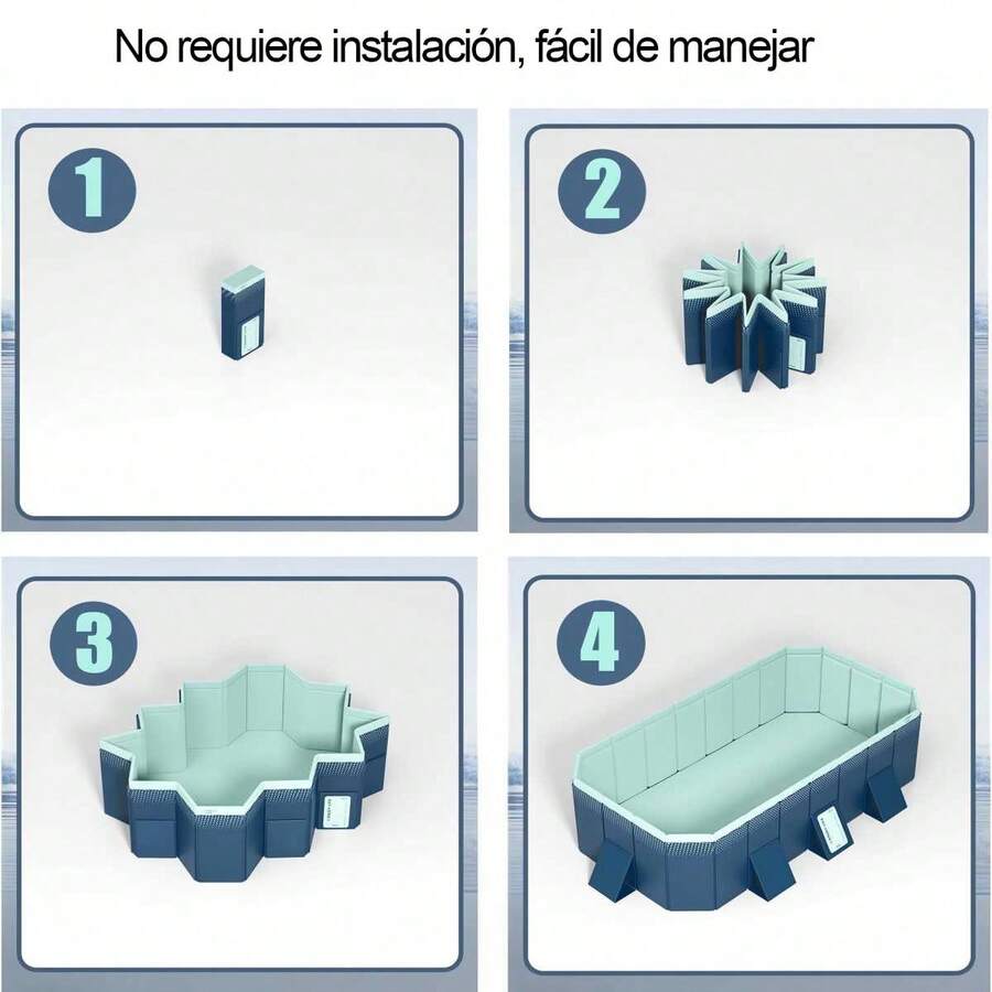 piscina familiar versátil