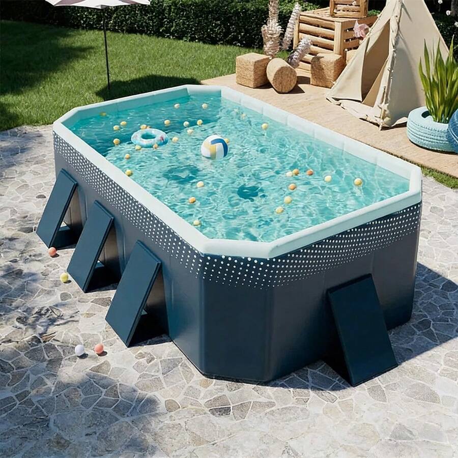 piscina familiar versátil