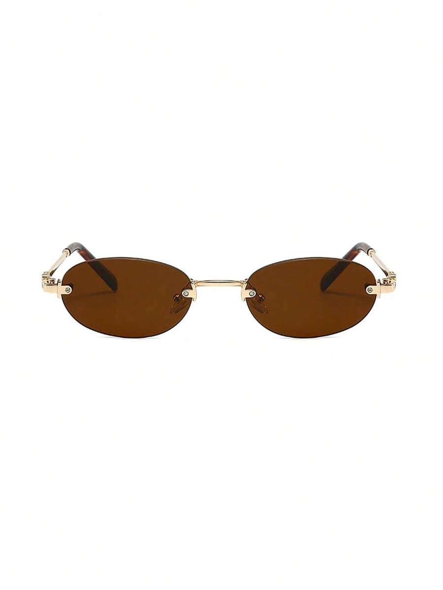 gafas elegantes y de alta gama con forma ovalada para mujeres