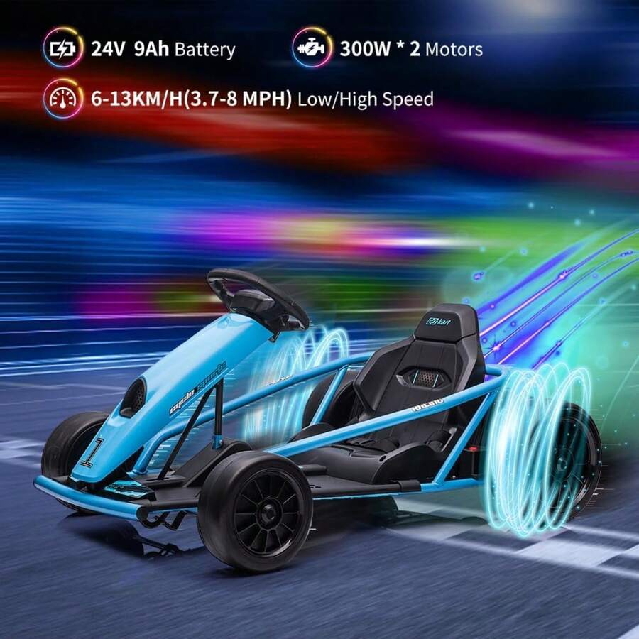 Viaje en Go Kart para niños