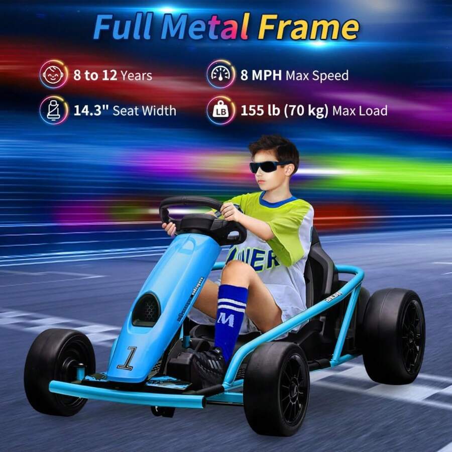 Viaje en Go Kart para niños
