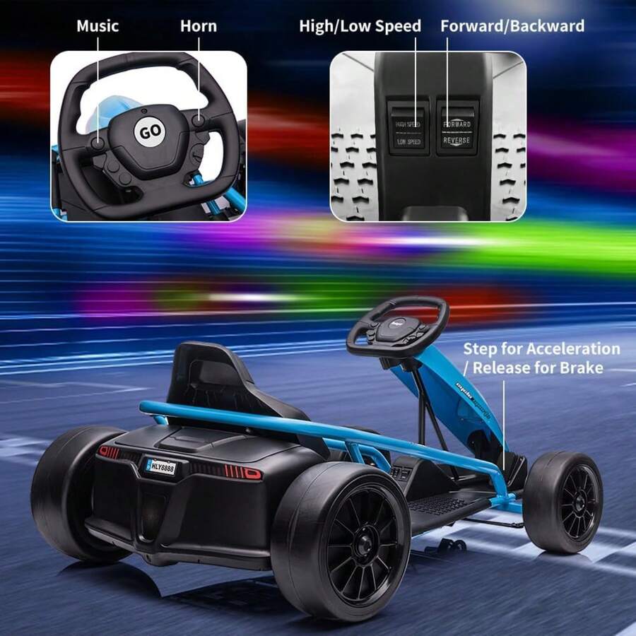 Viaje en Go Kart para niños