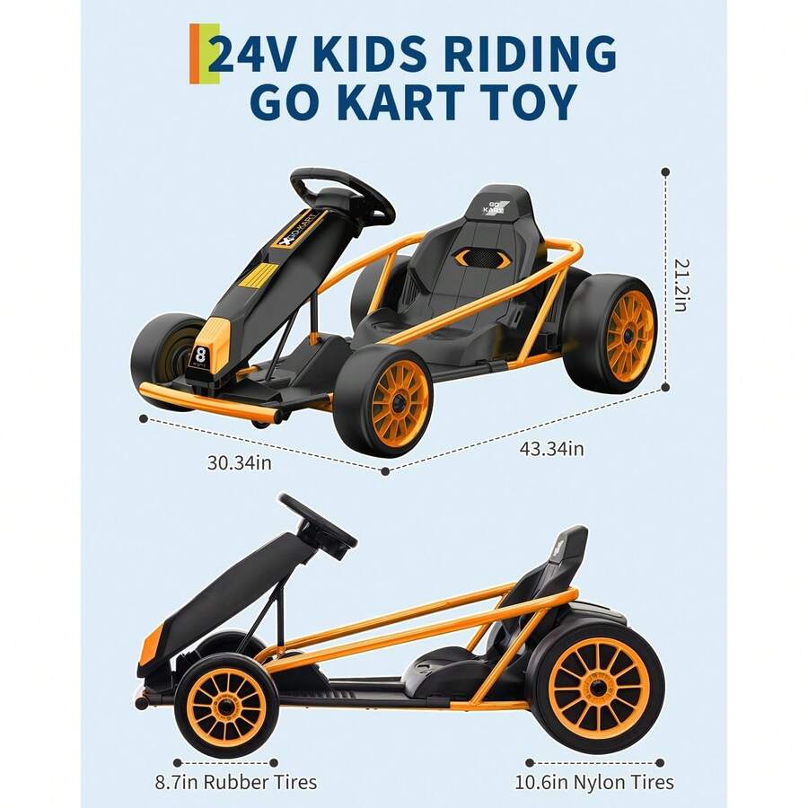 Viaje en Go Kart para niños