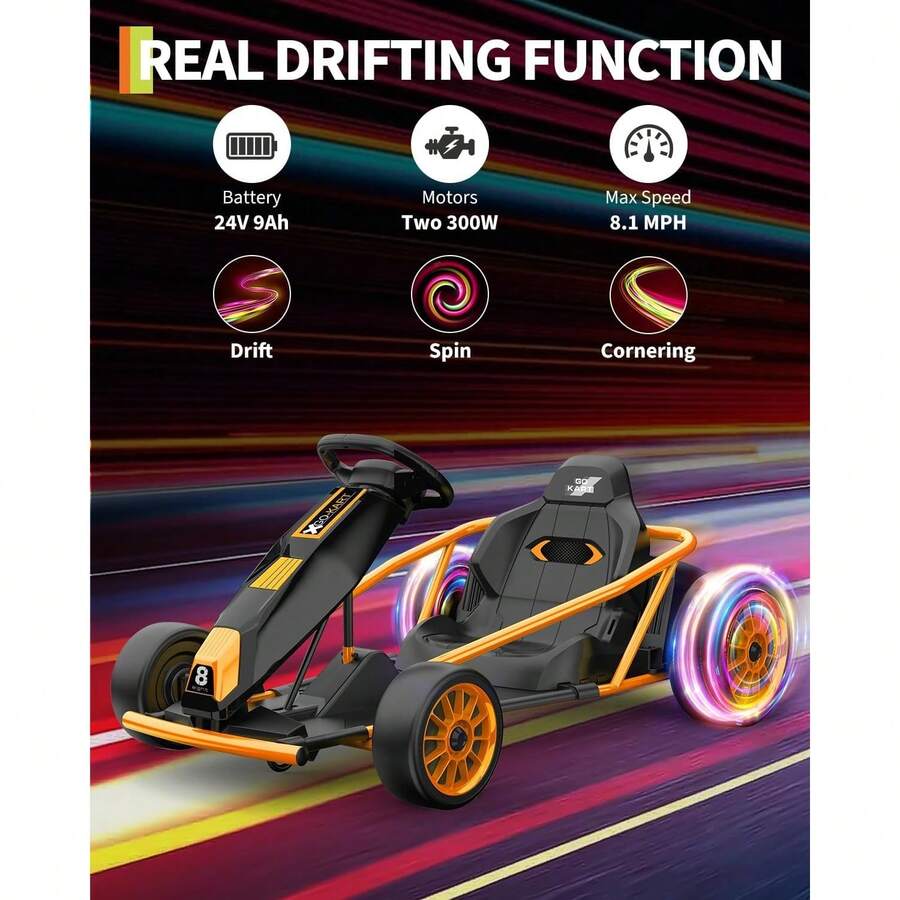 Viaje en Go Kart para niños