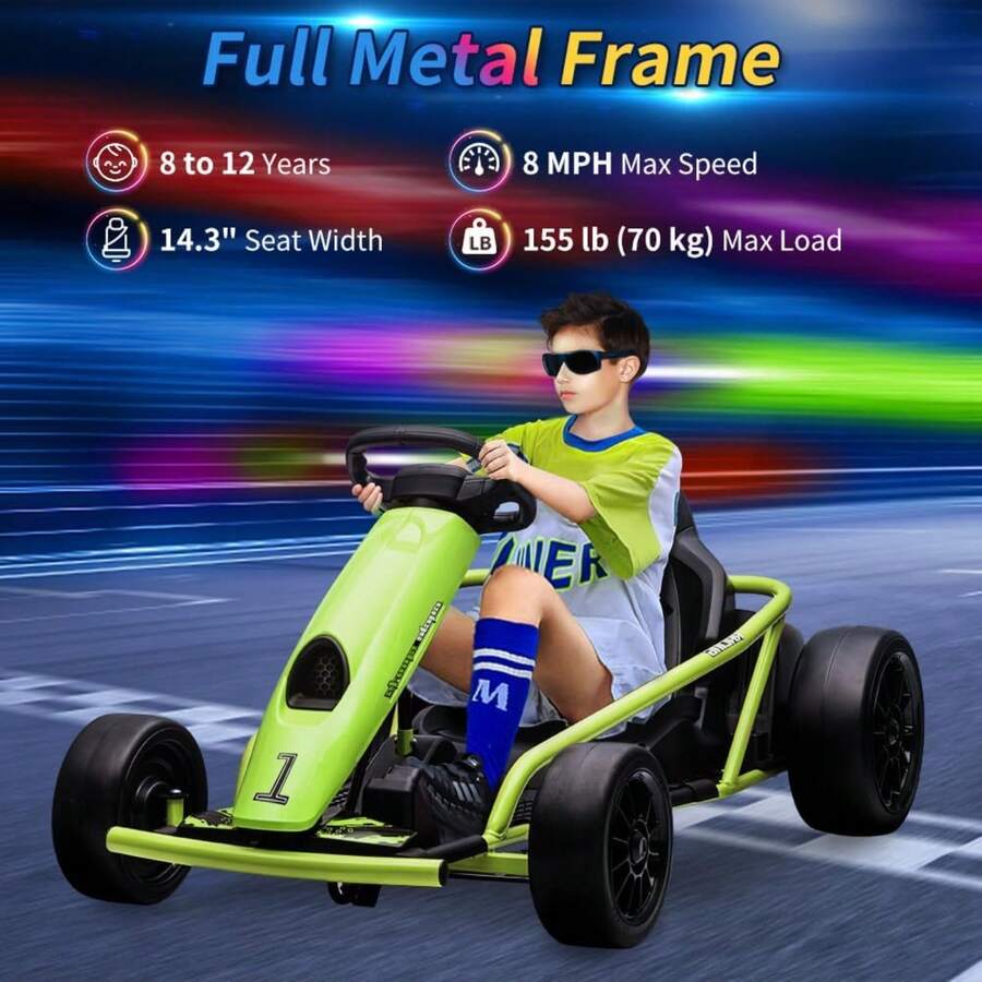 Viaje en Go Kart para niños