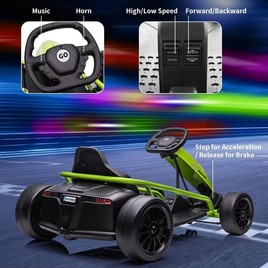 Viaje en Go Kart para niños
