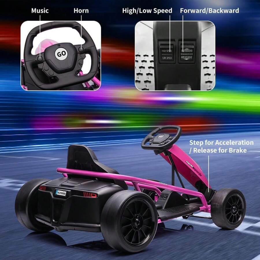 Viaje en Go Kart para niños