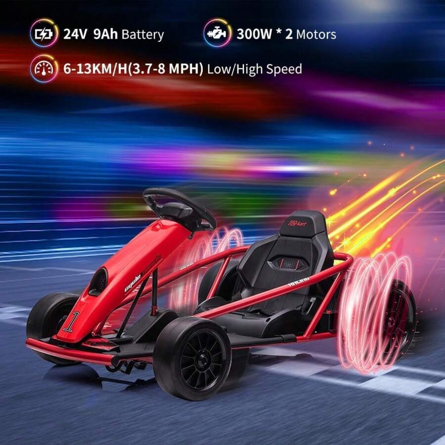 Viaje en Go Kart para niños