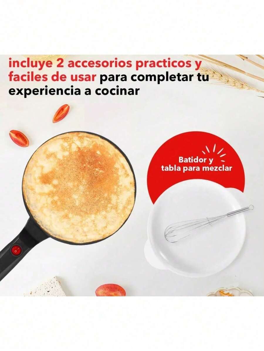 Crepera Eléctrica Antiadherente