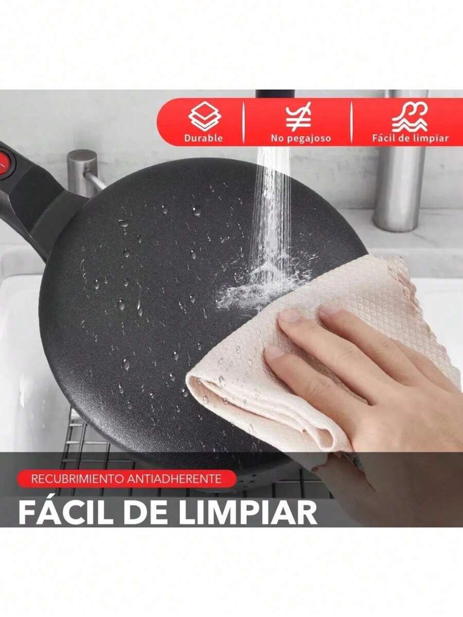Crepera Eléctrica Antiadherente