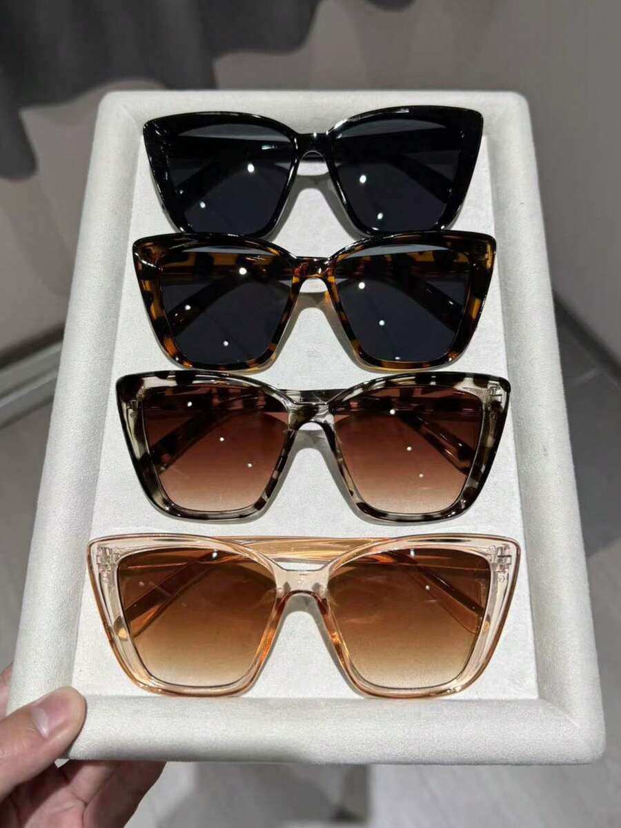 gafas de mujer con montura en forma de ojo de gato