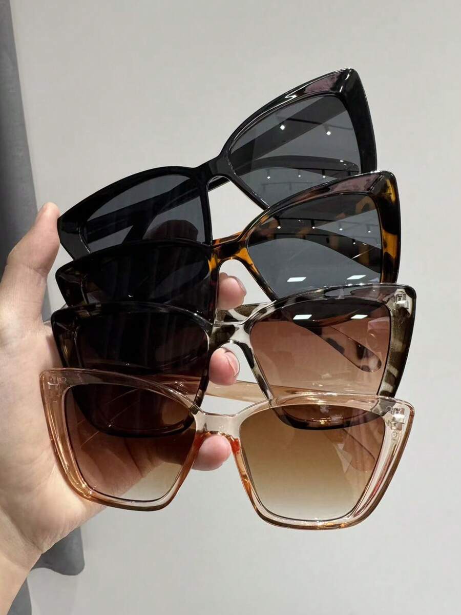 gafas de mujer con montura en forma de ojo de gato