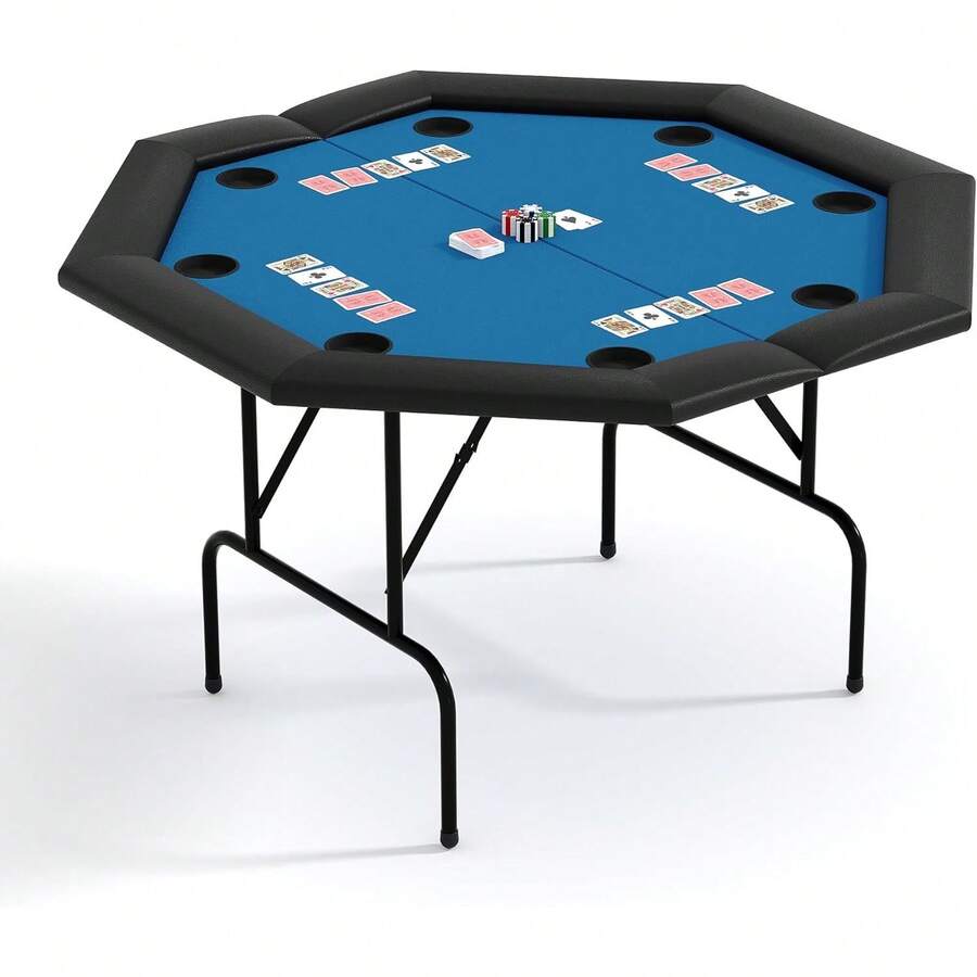 Mesa plegable de póquer octágono