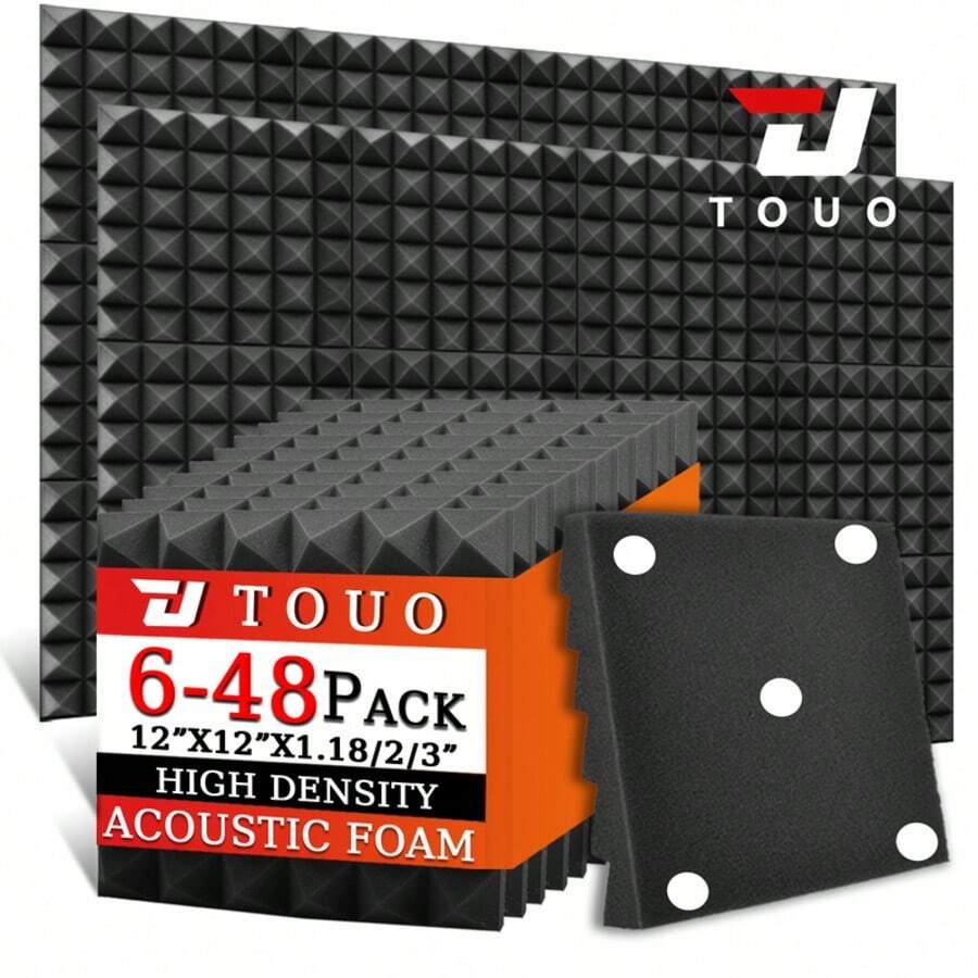 TOUO Paneles de espuma acústica