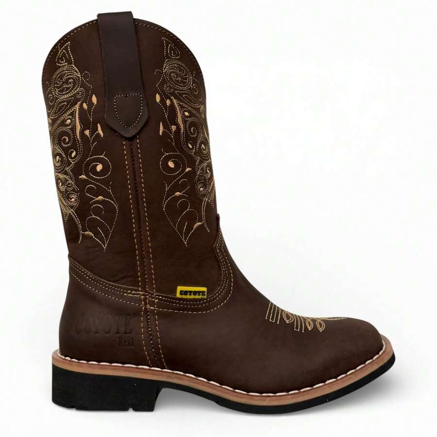 BOTAS DE MUJER MARCA COYOTE 100 % PIEL GENUINA