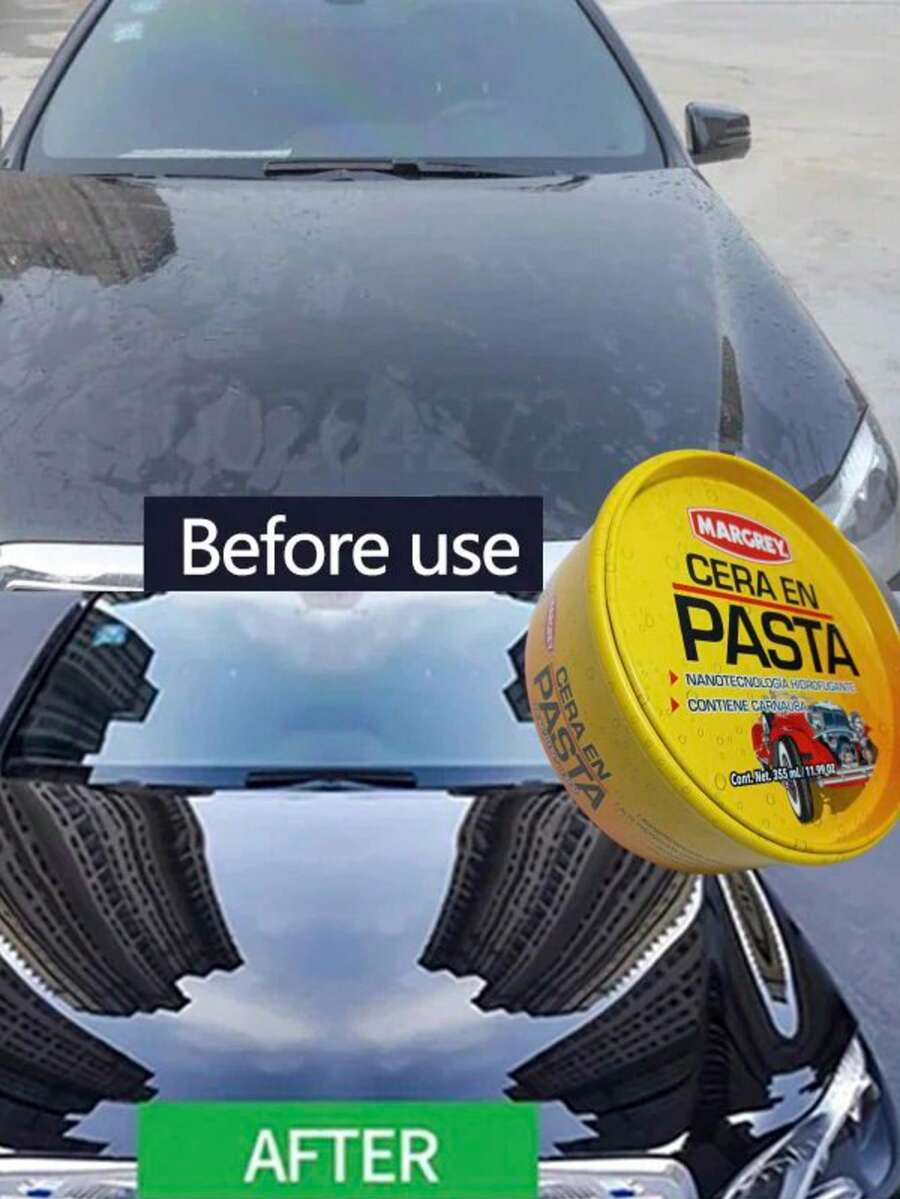 Cera automotriz en pasta pulido 355ml