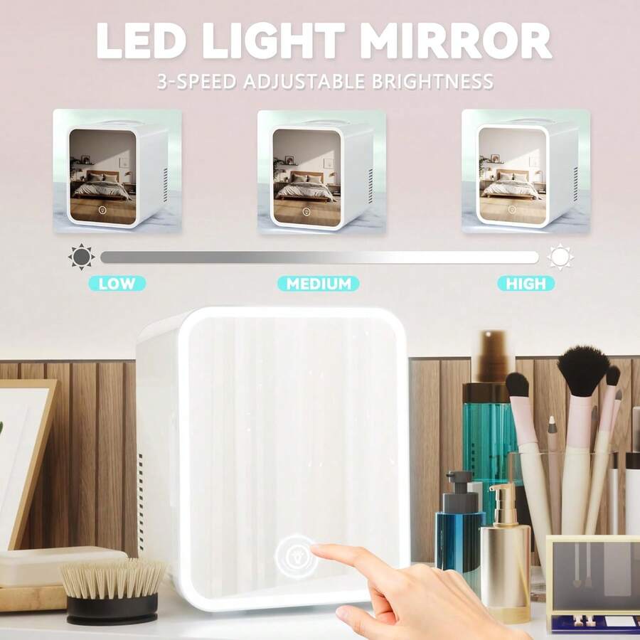 Mini Refrigerador Para Cosméticos