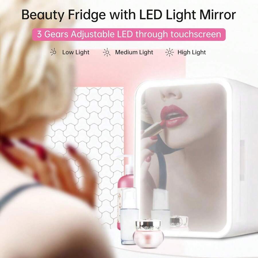 Mini Refrigerador Para Cosméticos