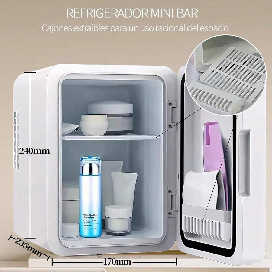 Mini Refrigerador Para Cosméticos