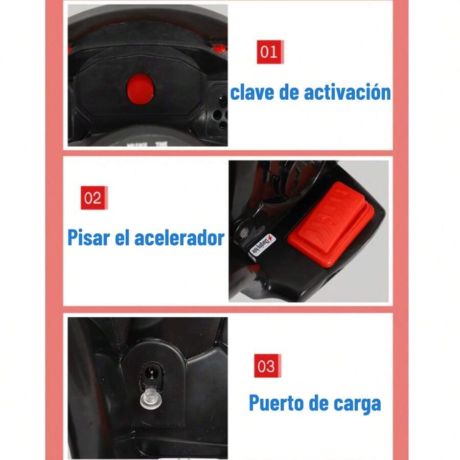Motocicleta Eléctrica Infantil