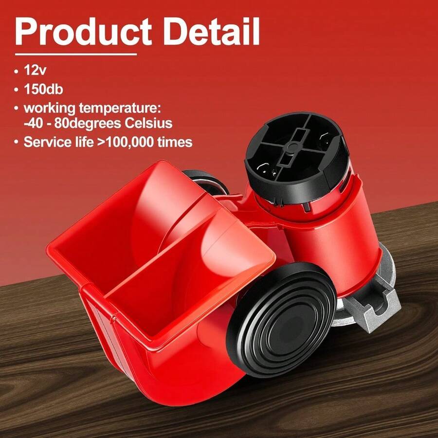 Bocina de coche de 12V/24V