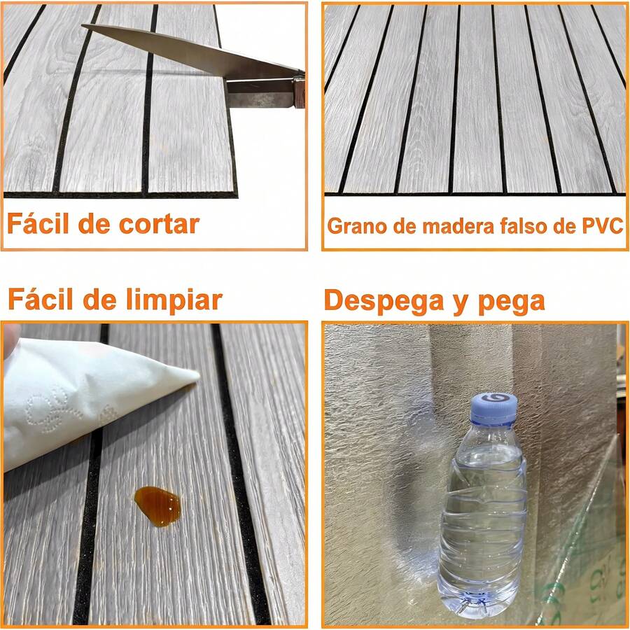 Panel de pared de PVC para revestimiento de paredes.
