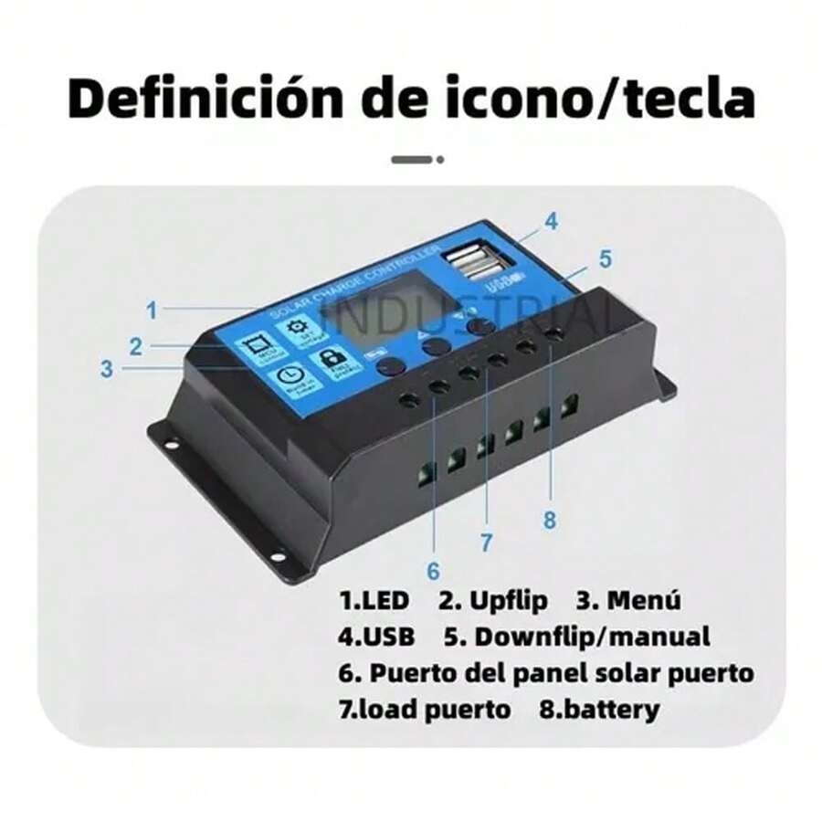 Controlador de carga solar
