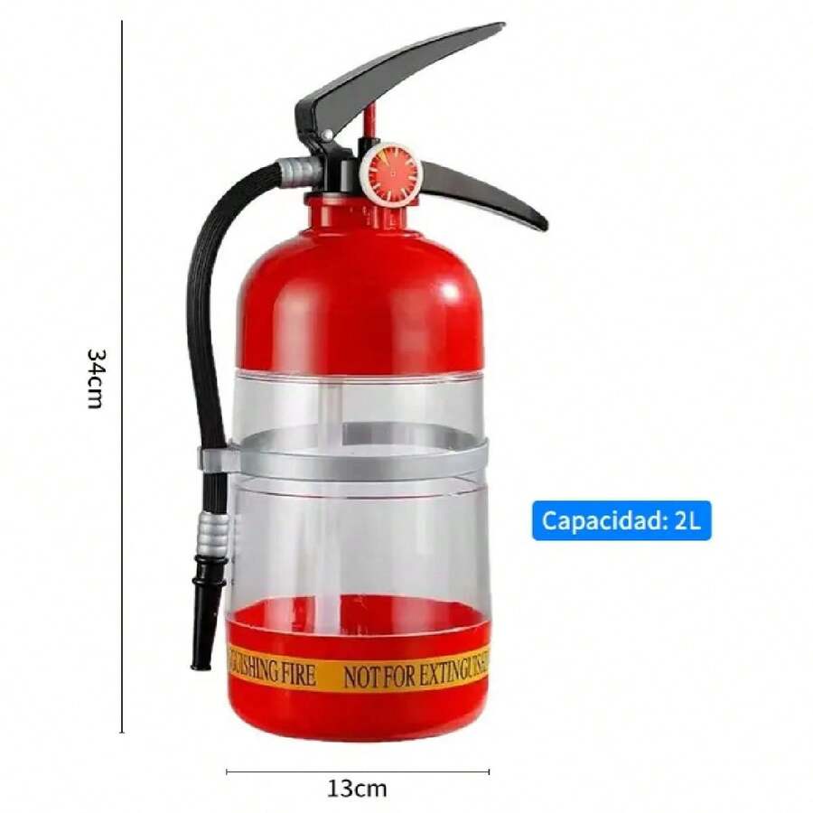 Dispensador de Cerveza con Forma de extintor de Incendios