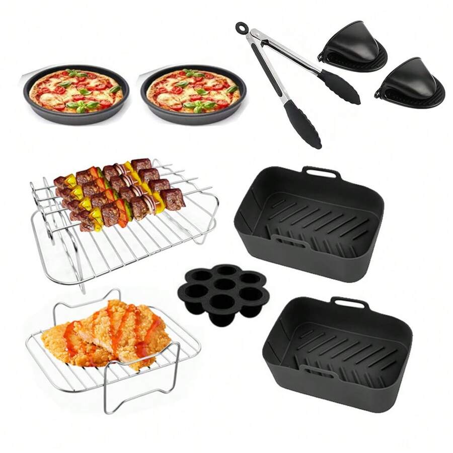 14 Pcs Accesorios de Freidora de Aire
