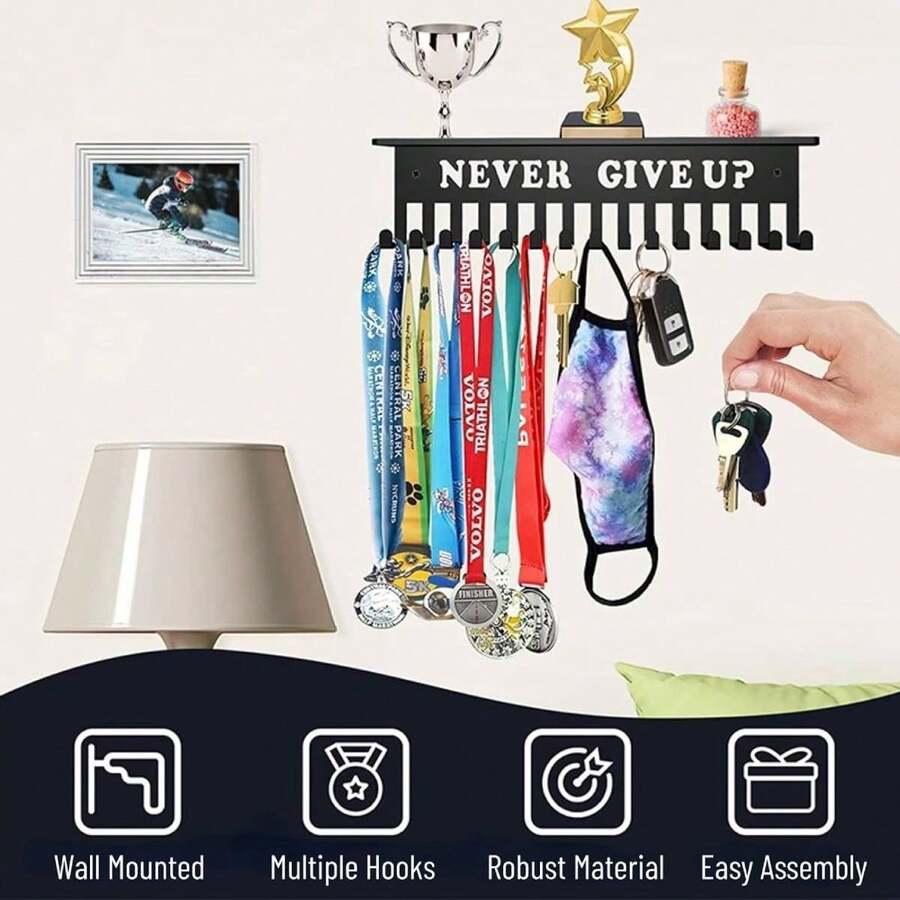 Estante de Exhibición para Medallas y Trofeos