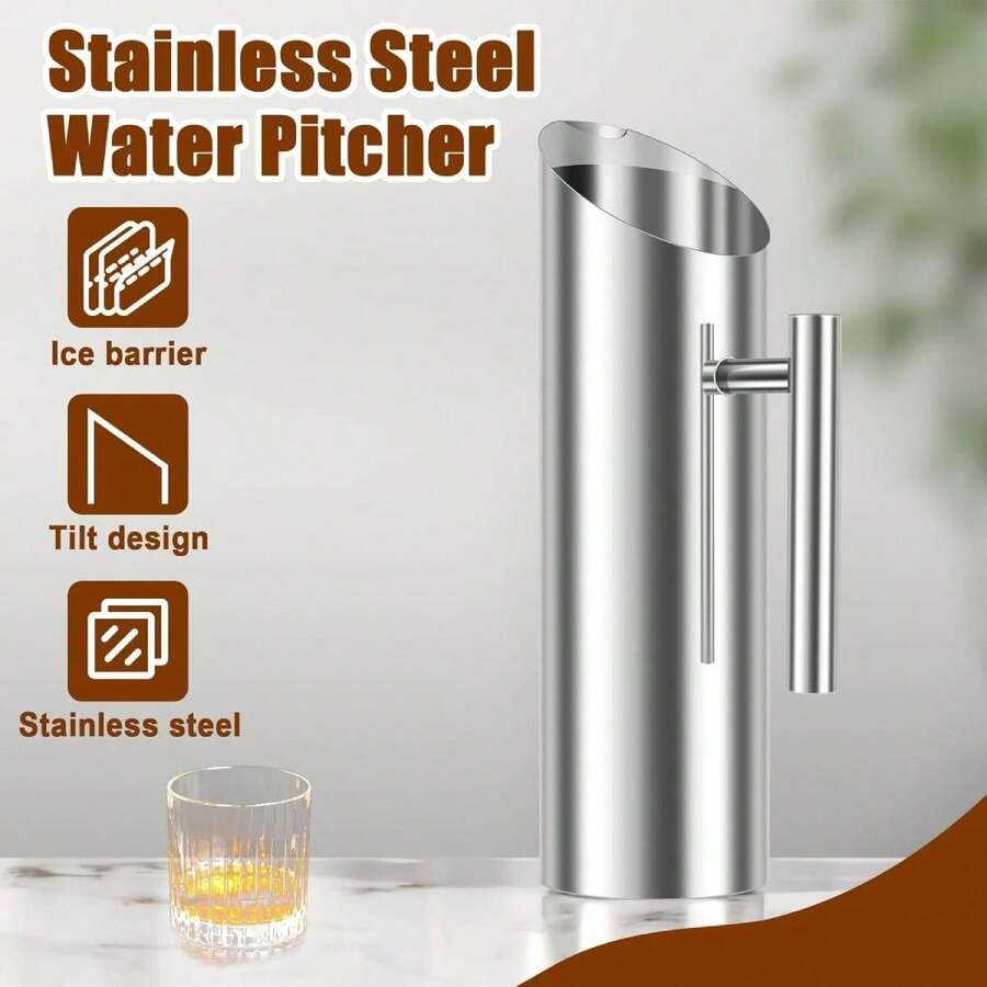 Jarra de Agua de Acero Inoxidable