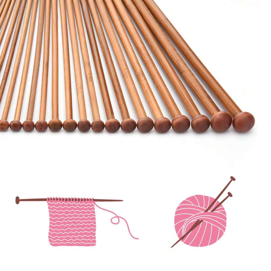 Juego de agujas de tejer