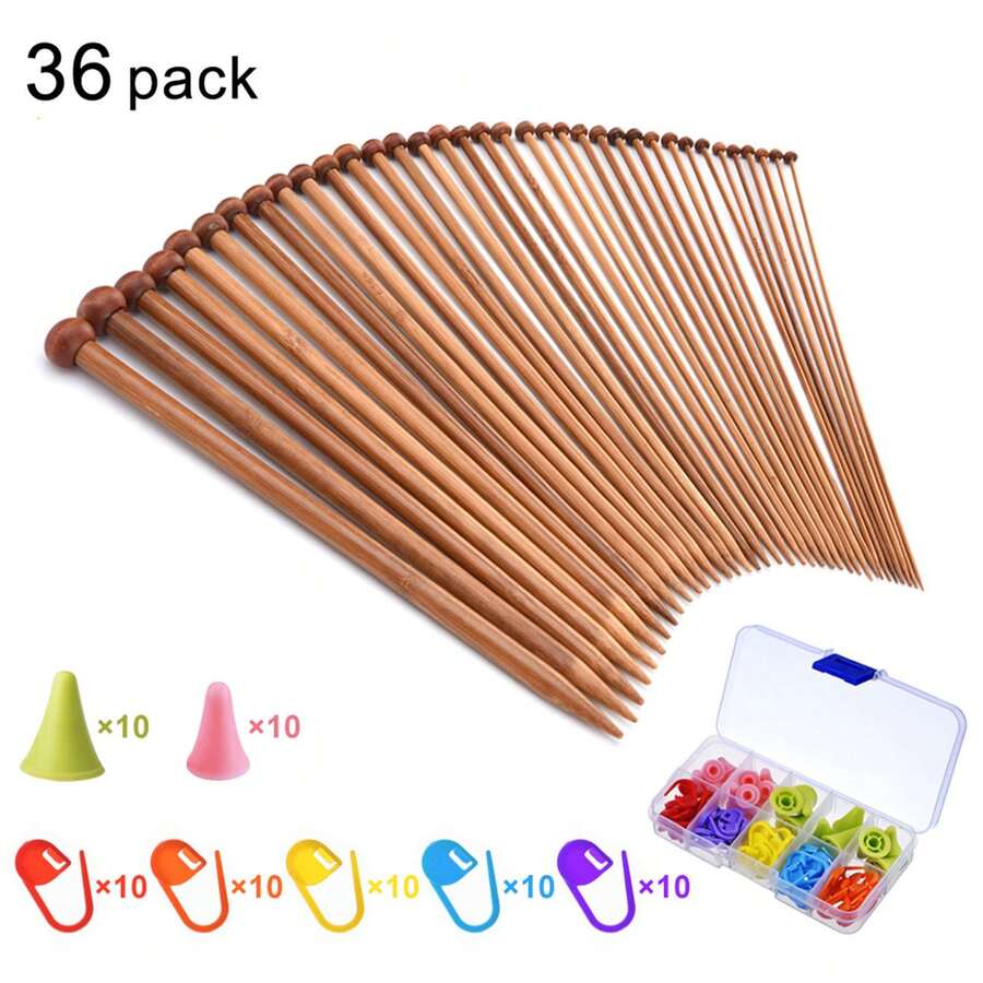 Juego de agujas de tejer