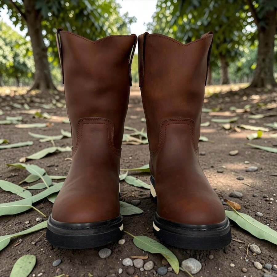 BOTA DE TRABAJO HOMBRE YUCON SUELA SIERRA DOBLE DENSIDAD