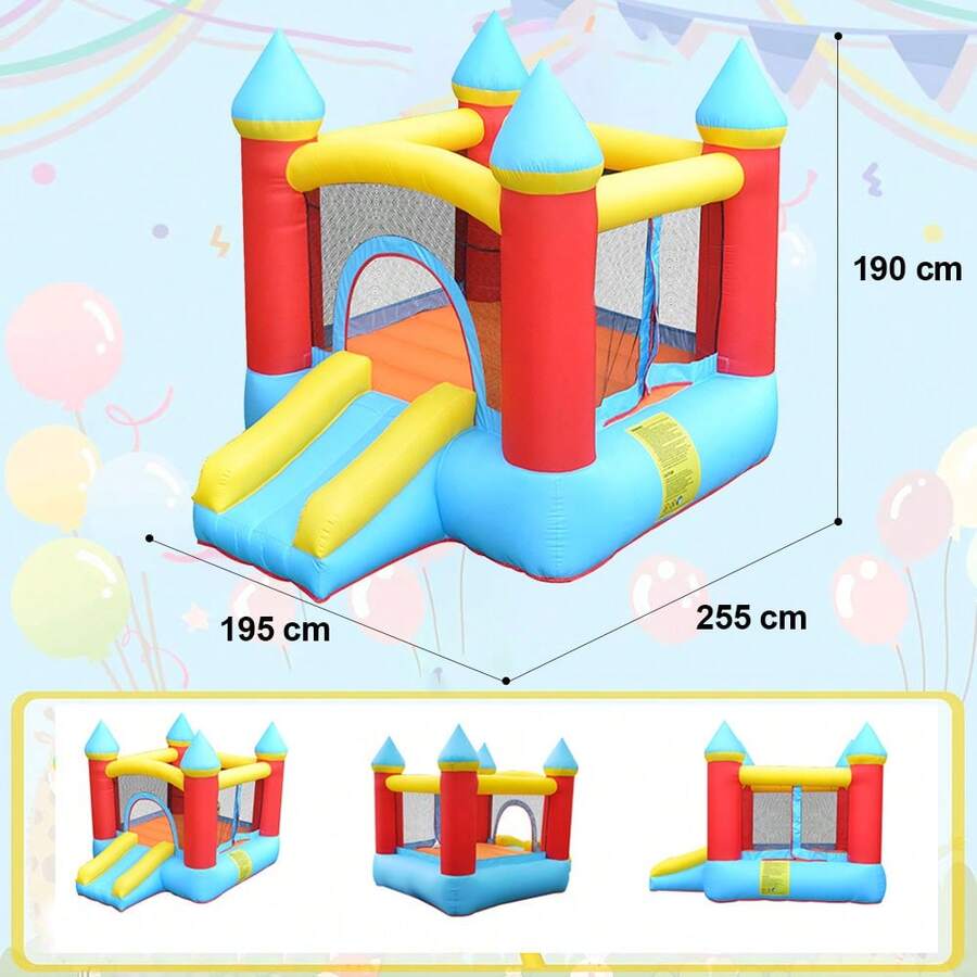 Gran castillo inflable