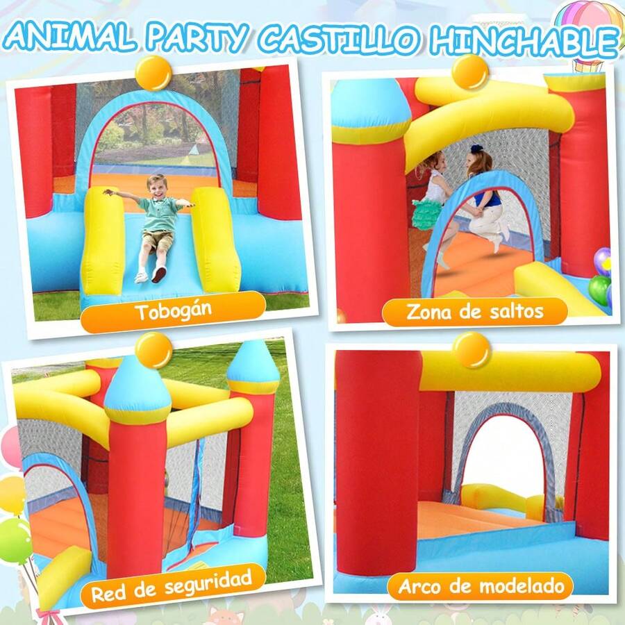 Gran castillo inflable