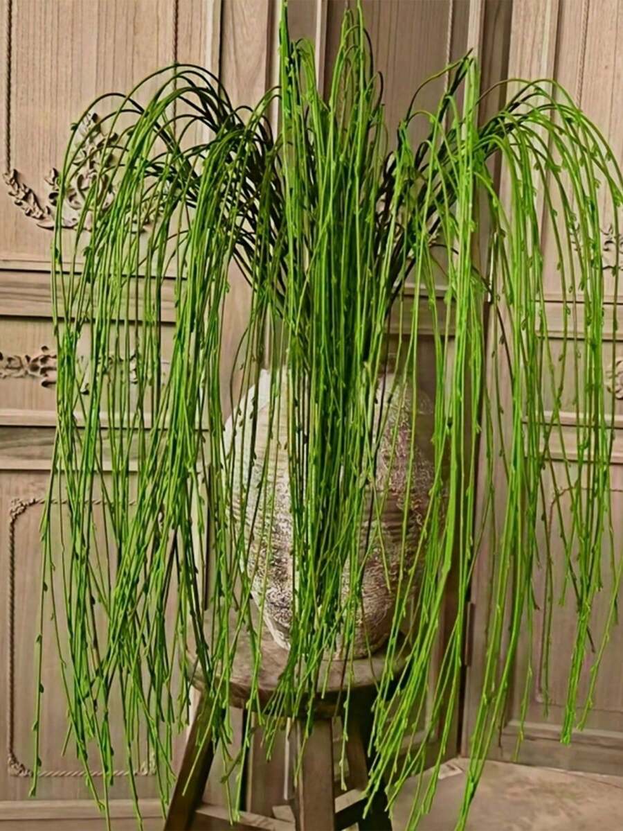 Plantas artificiales en maceta, plantas falsas pequeñas