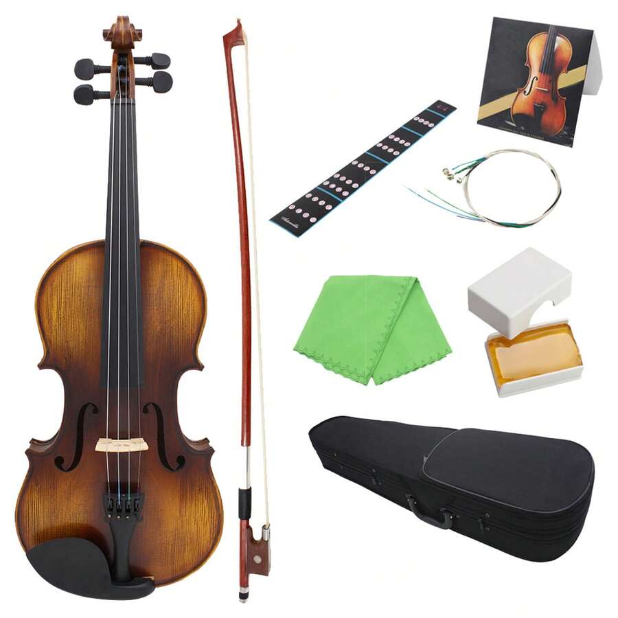 Violín mudo retro