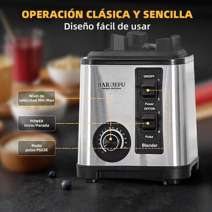Extractor De Jugos Eléctrico,Batidora y Robot